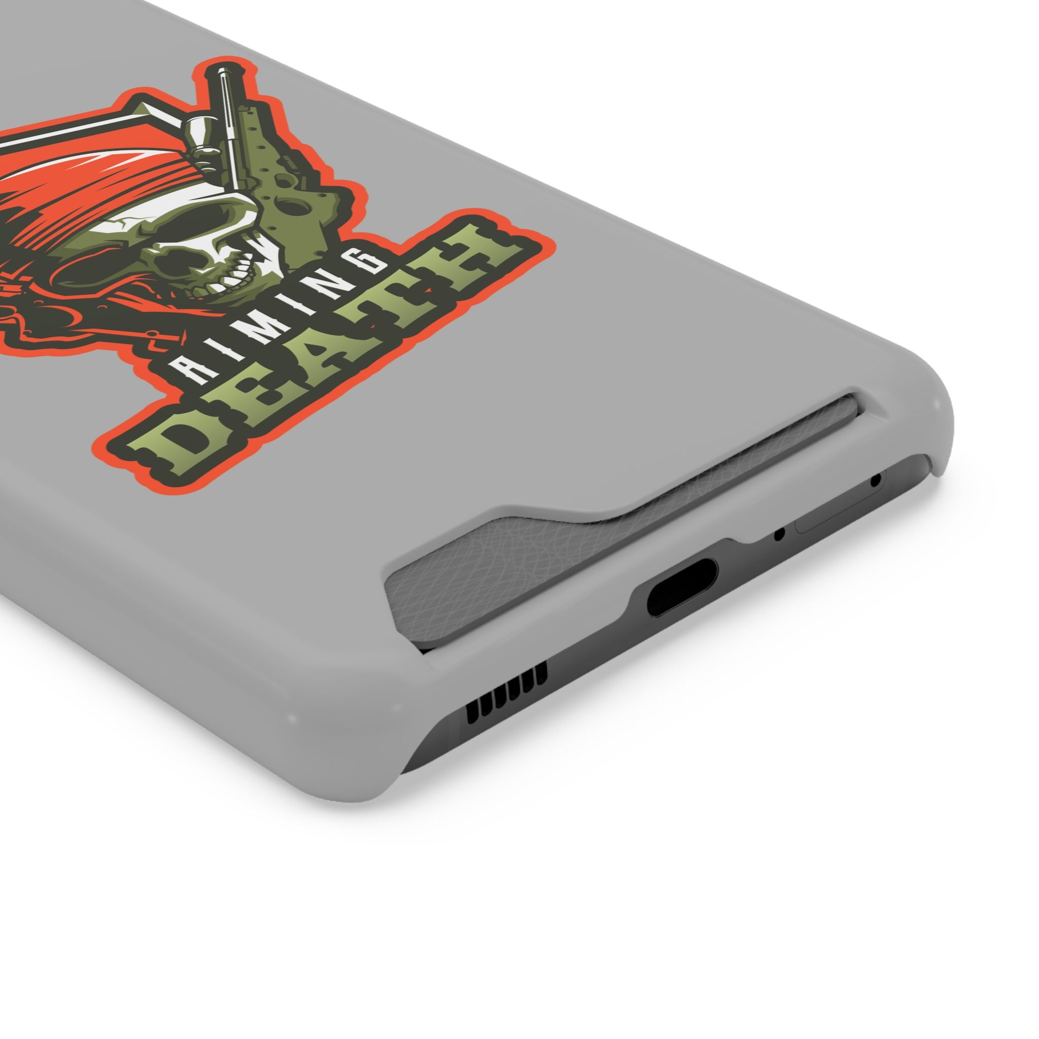 Skull with Bandana and Guns Phone Case