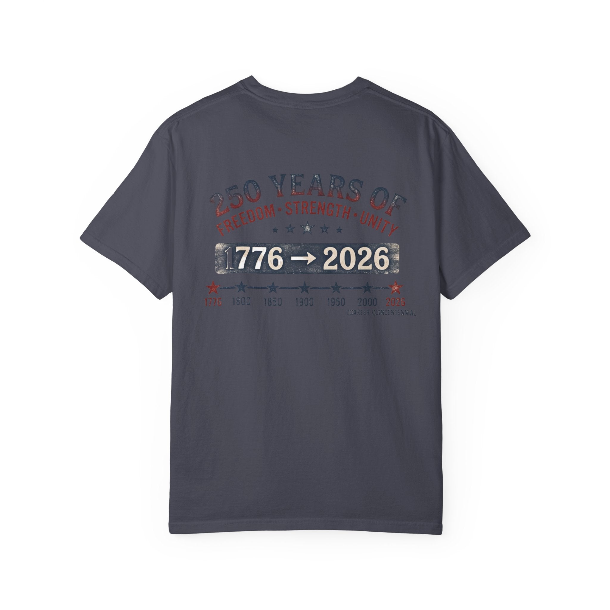 America 250th Anniversary T-Shirt — "Happy 250th Birthday America" Patriotic Tee (1776–2026)