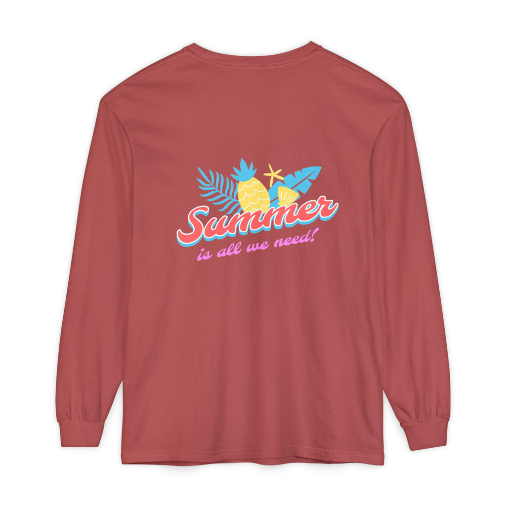 Keeping It Salty surf salt shaker illustration Long Sleeve T-Shirt | Summer beach vibes