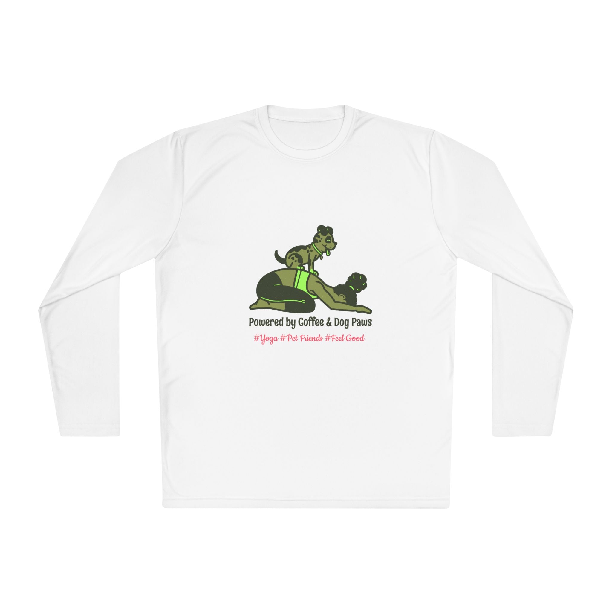 Dog Mom Yoga Shirt  Funny Dog Lover Grap | Funny Dog Lover Graphic Tee |  Pet Lover Performance Tee