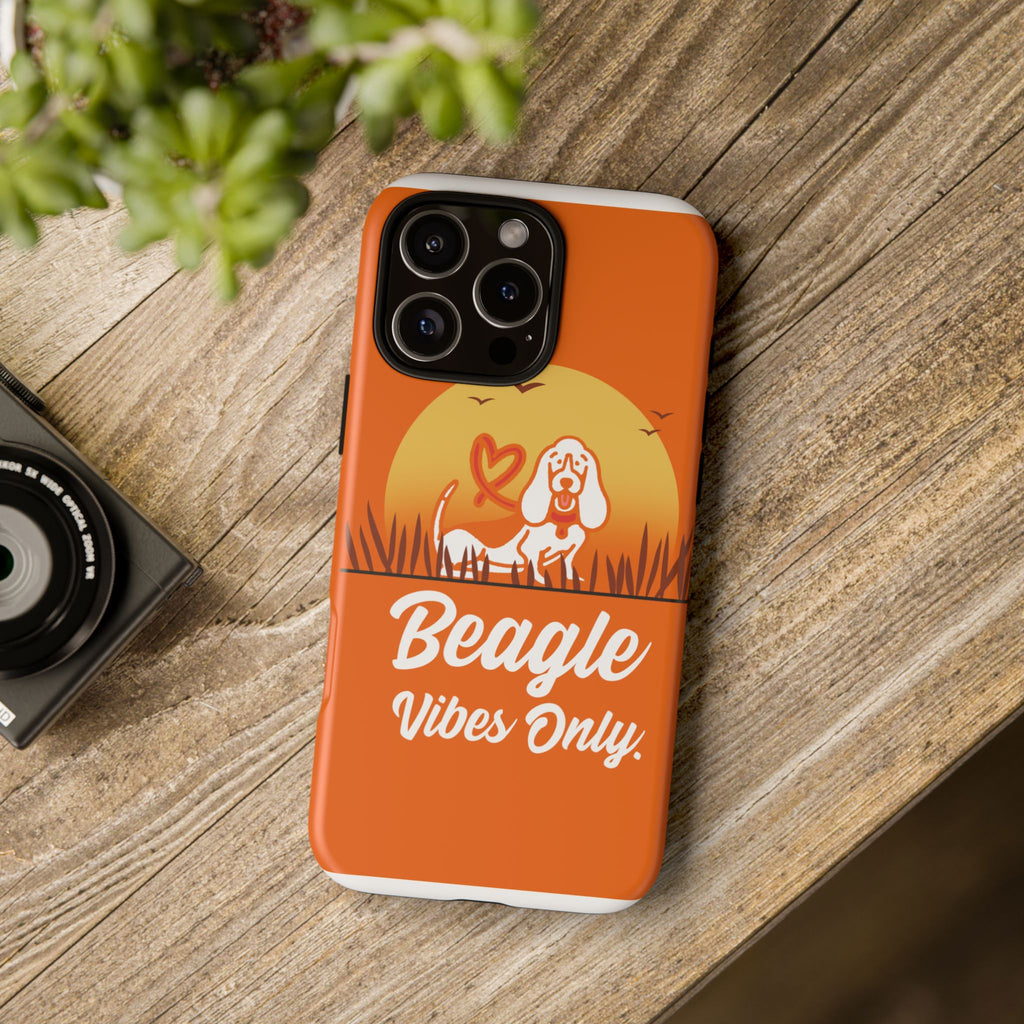 Beagle Vibes Only Phone Case | Tough Cases