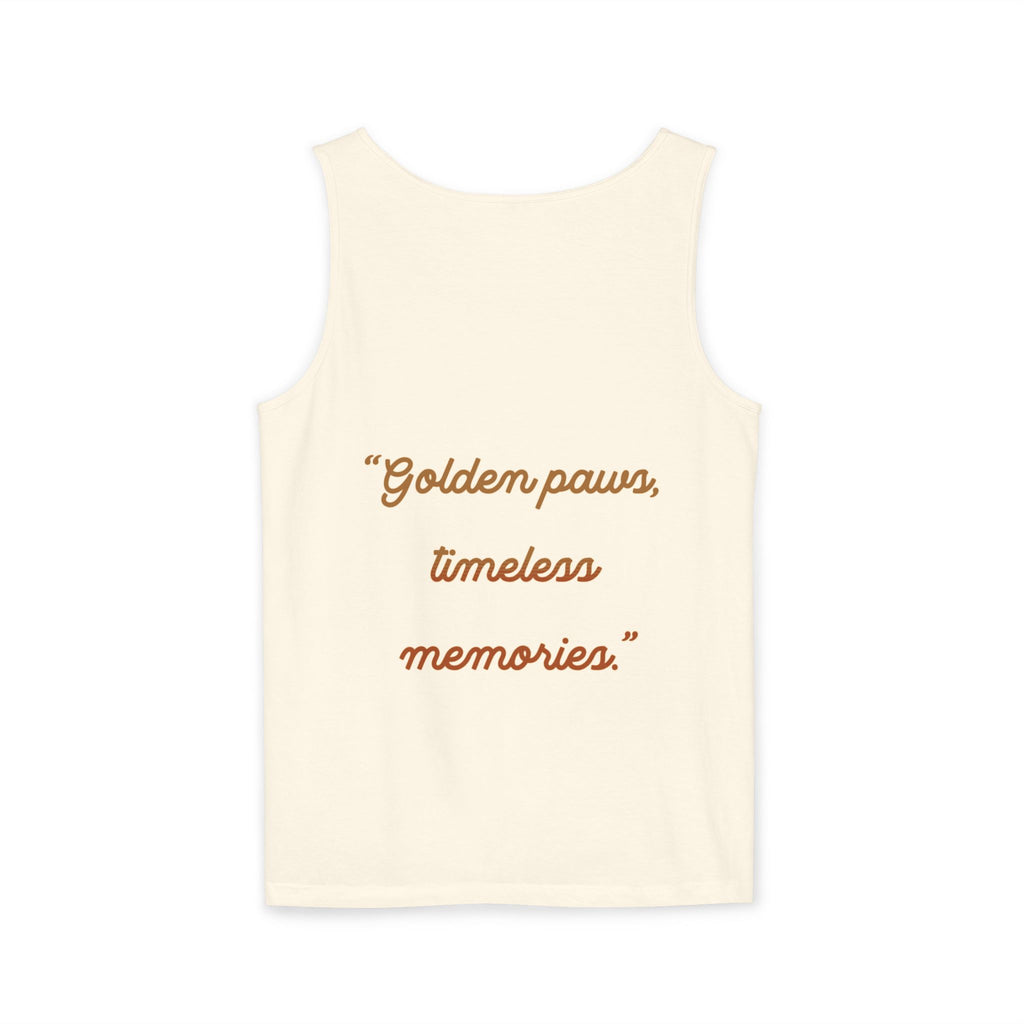 golden retriever watercolor shirt, golden retriever tank top, dog lover summer clothing, golden retriever dad shirt, dog lover clothing