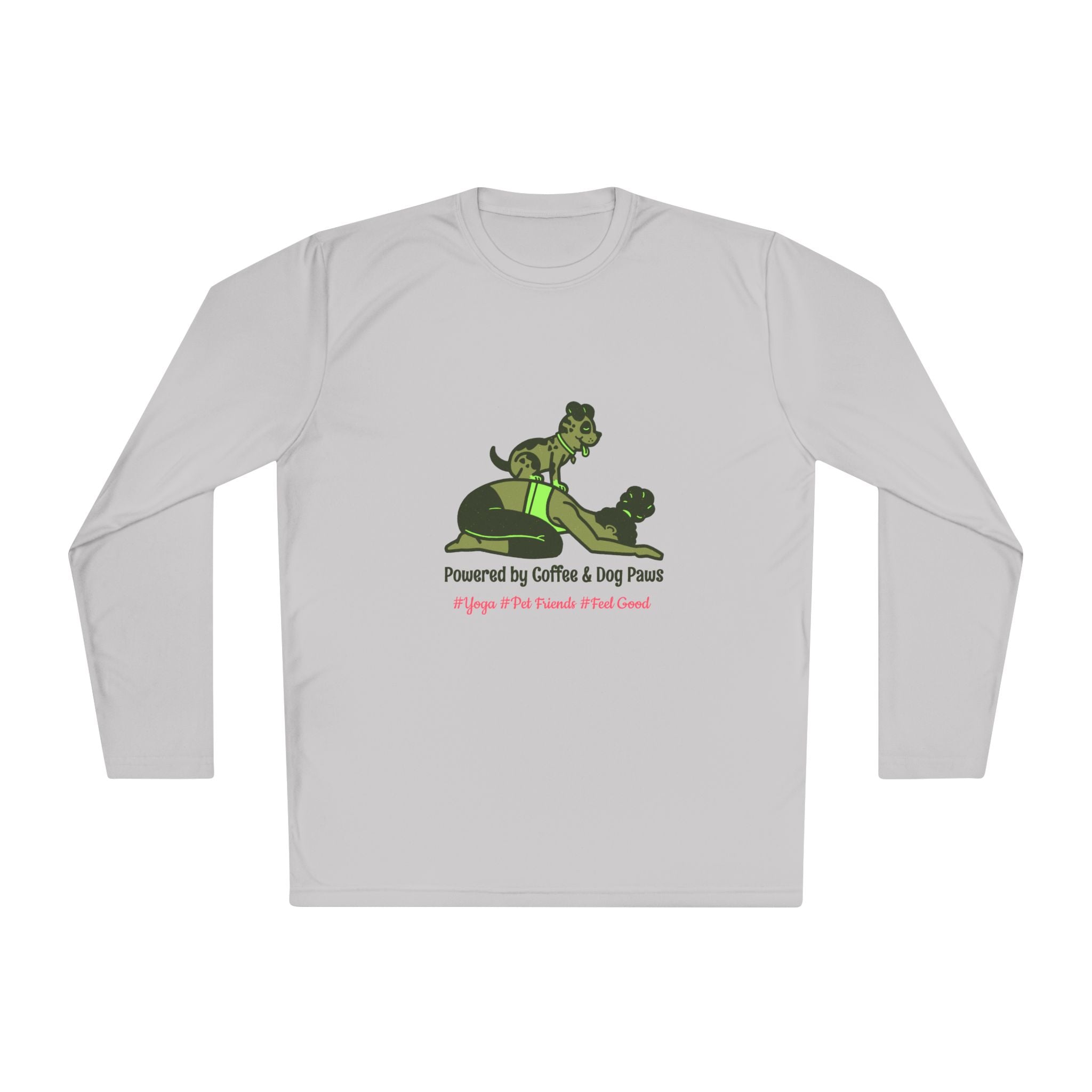 Dog Mom Yoga Shirt  Funny Dog Lover Grap | Funny Dog Lover Graphic Tee |  Pet Lover Performance Tee