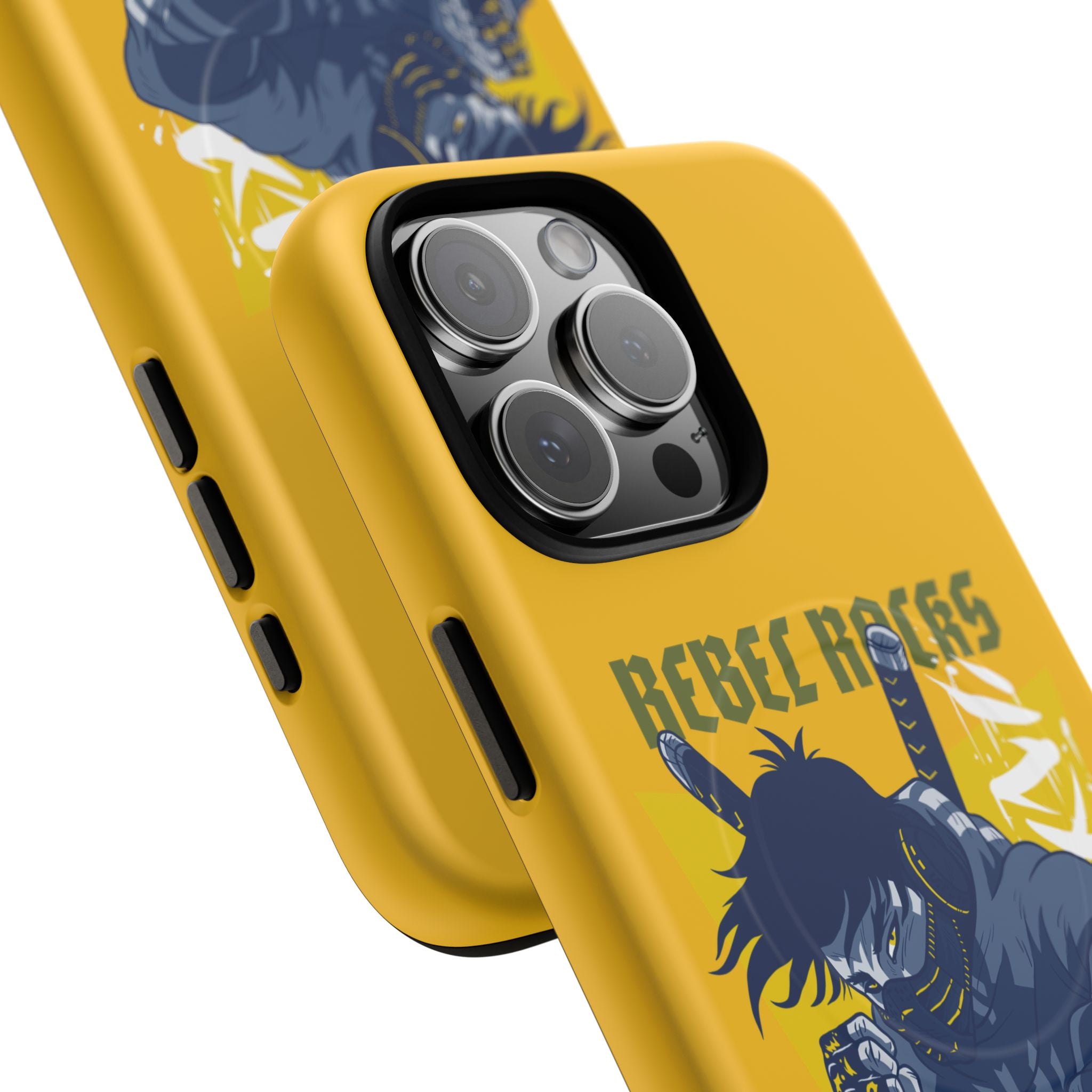 Rebel Ninja Illustration Phone Case | Tough Magnetic Case