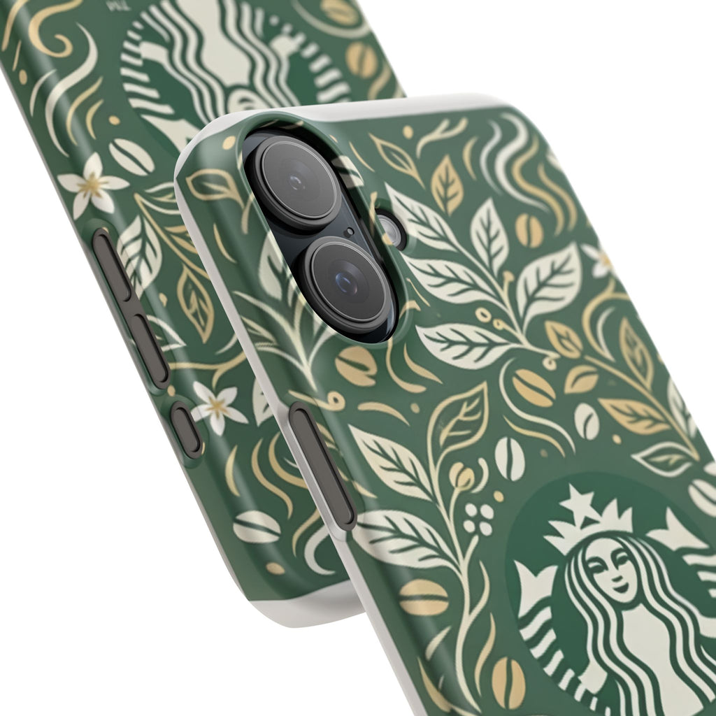 Starbucks Logo Phone Case | Green Coffee Shop iPhone Case