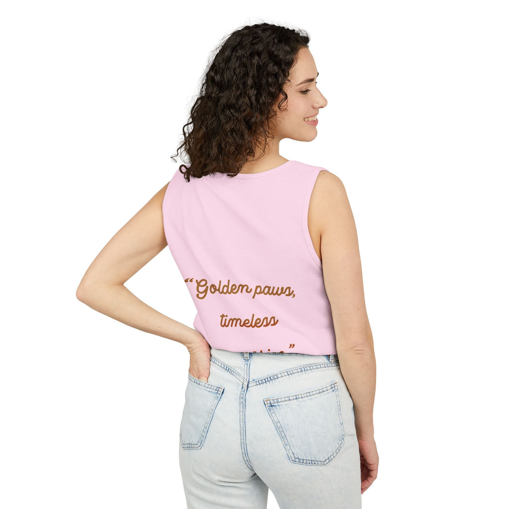 golden retriever watercolor shirt, golden retriever tank top, dog lover summer clothing, golden retriever dad shirt, dog lover clothing