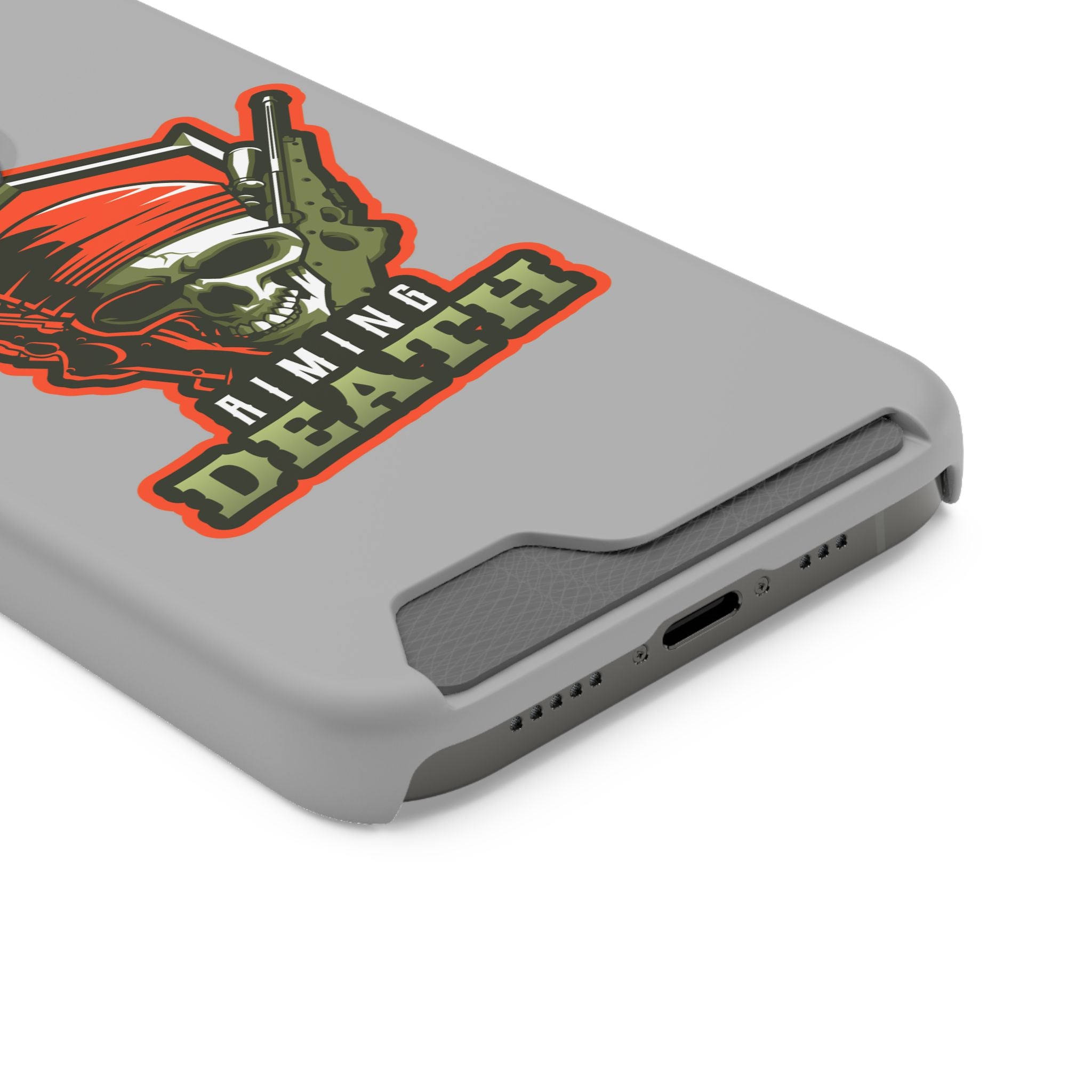 Skull with Bandana and Guns Phone Case