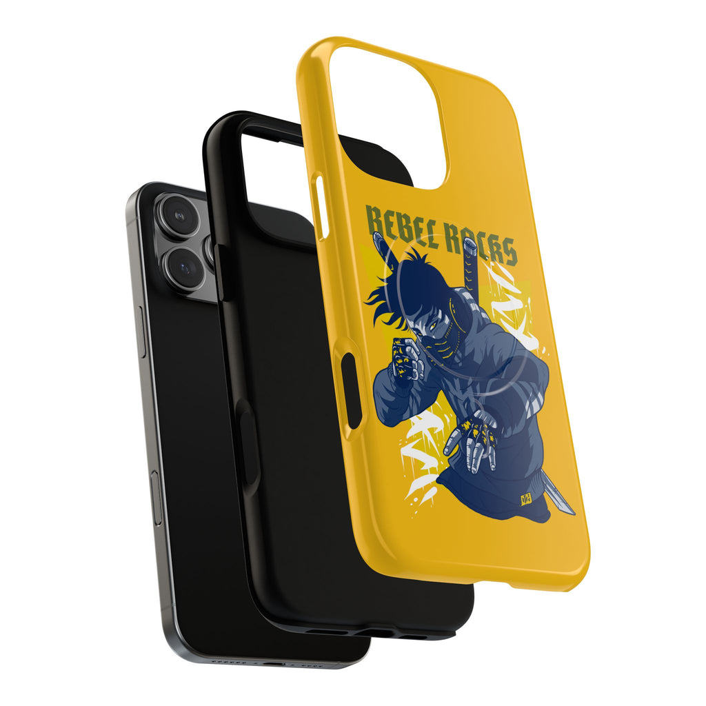 Rebel Ninja Illustration Phone Case | Tough Magnetic Case