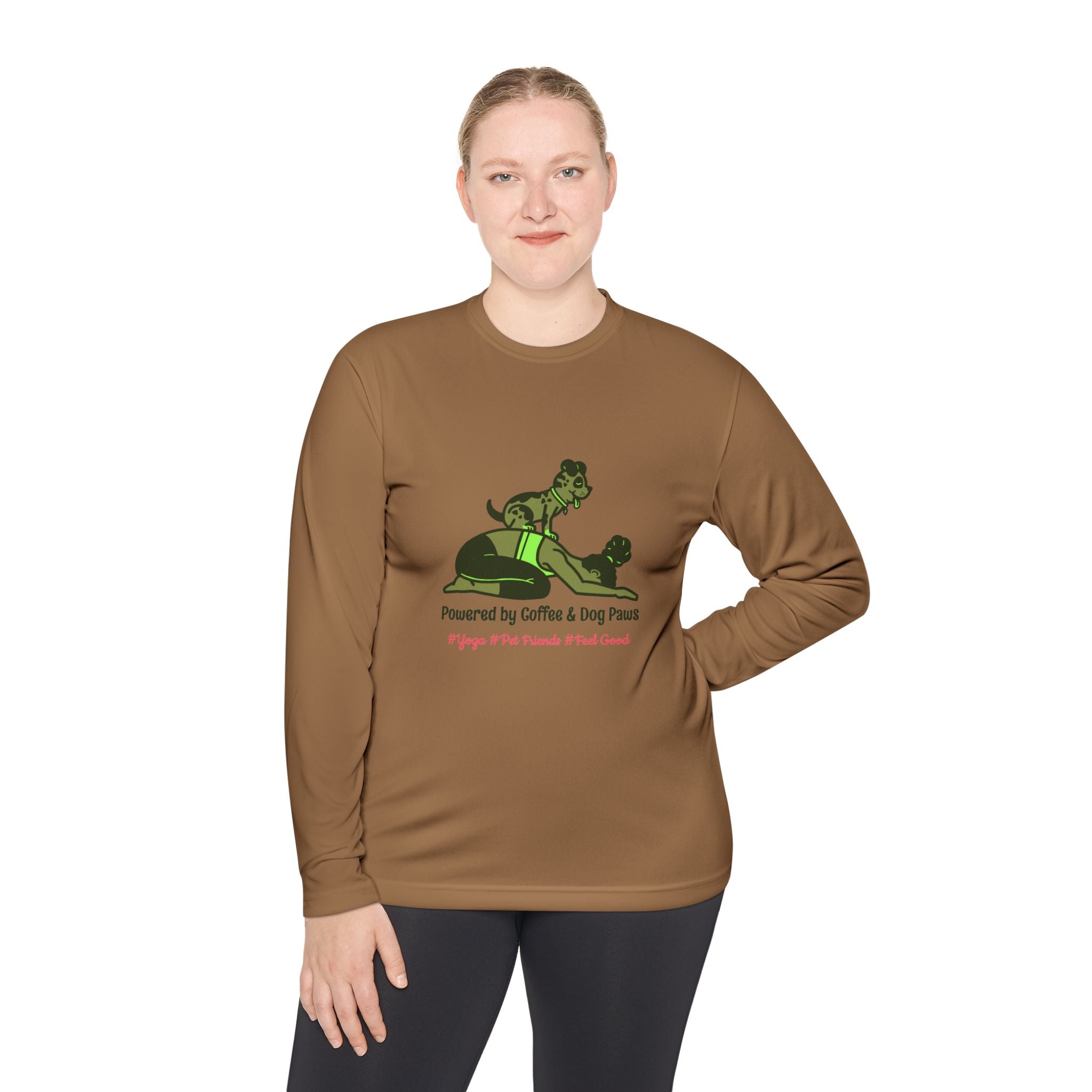 Dog Mom Yoga Shirt  Funny Dog Lover Grap | Funny Dog Lover Graphic Tee |  Pet Lover Performance Tee