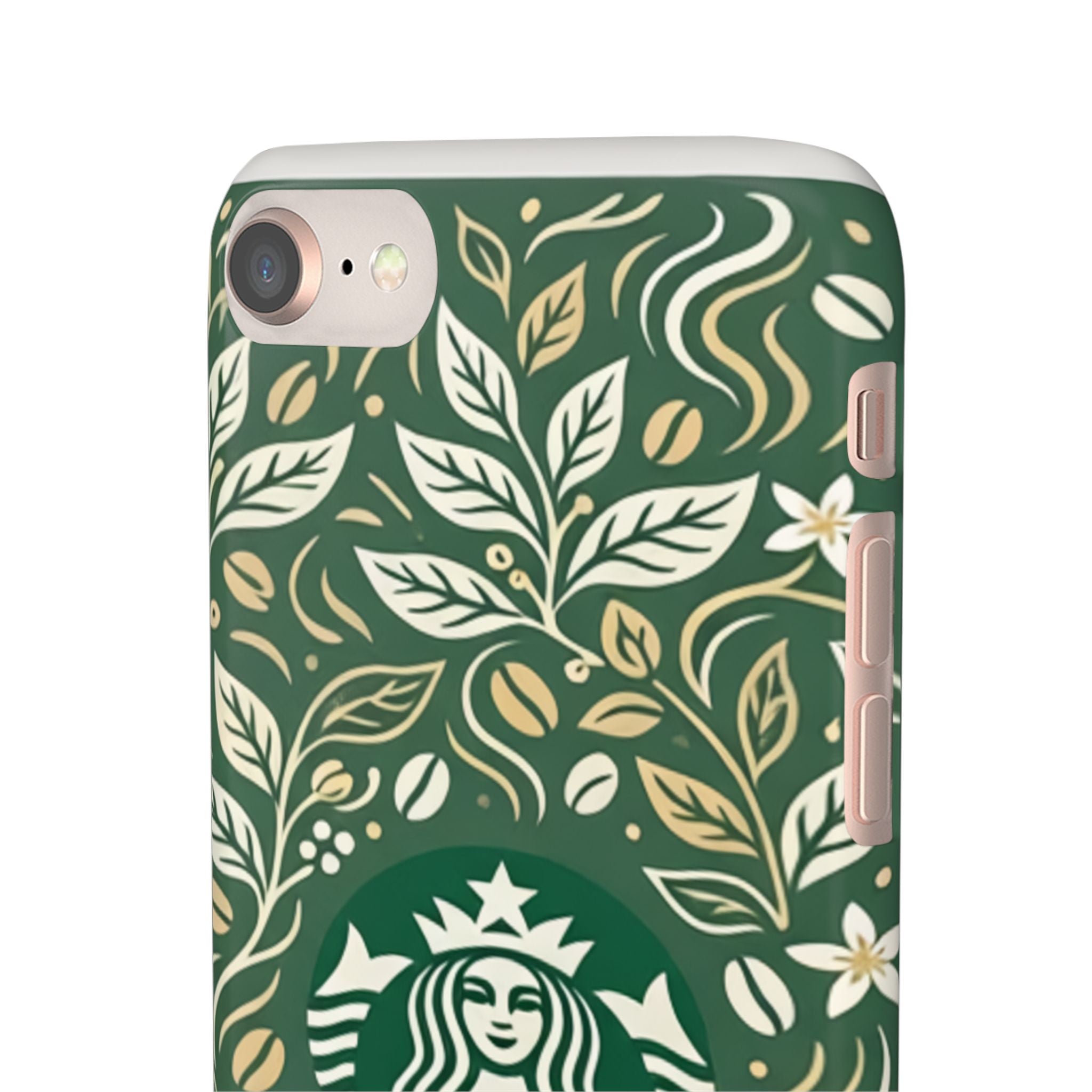 Starbucks Logo Phone Case | Green Coffee Shop iPhone Case
