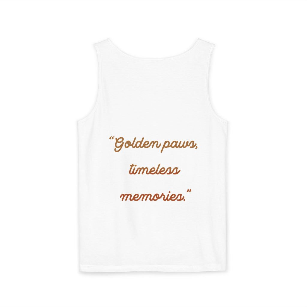 golden retriever watercolor shirt, golden retriever tank top, dog lover summer clothing, golden retriever dad shirt, dog lover clothing