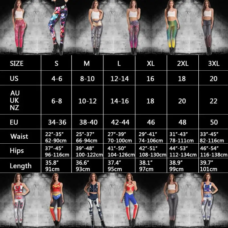 NADANBAO 2026 Arrival Unicorn Leggings Women Ice Cream Rainbow Letters Ring Digital