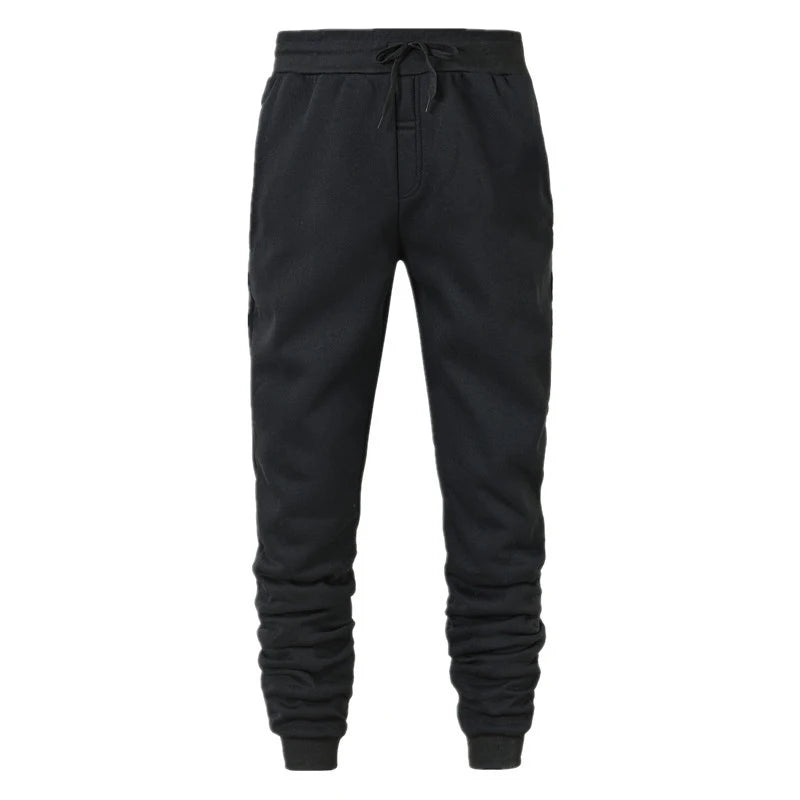 Men's Smart Casual Premium Knit Joggers – Midweight Sports Trousers