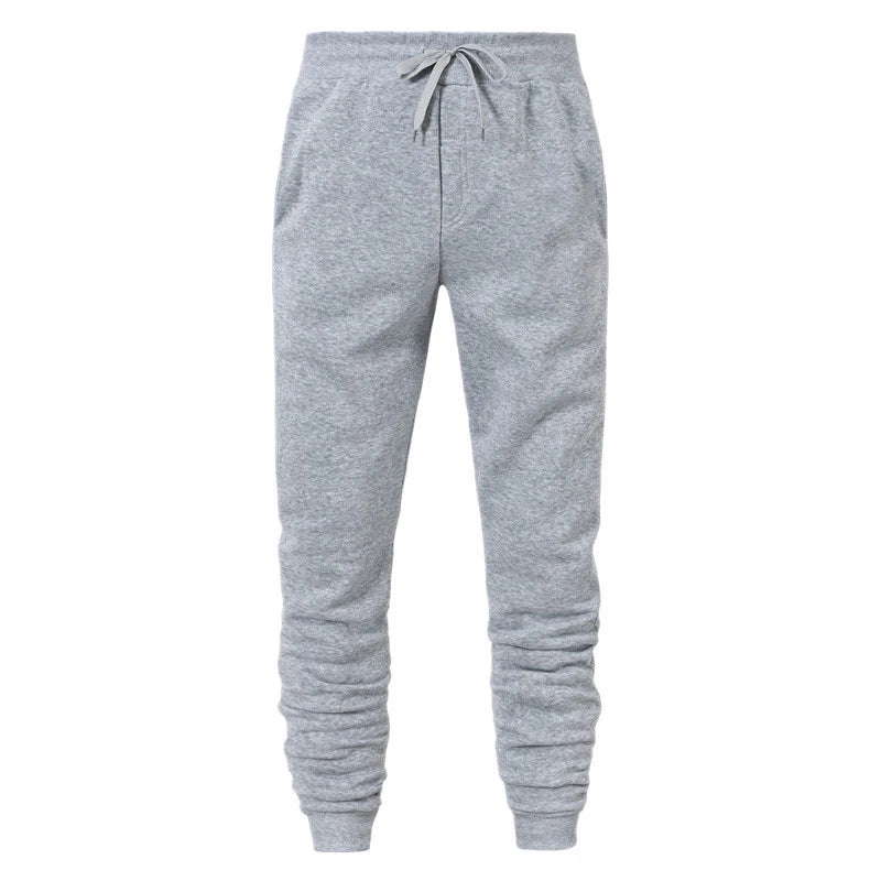 Men's Smart Casual Premium Knit Joggers – Midweight Sports Trousers
