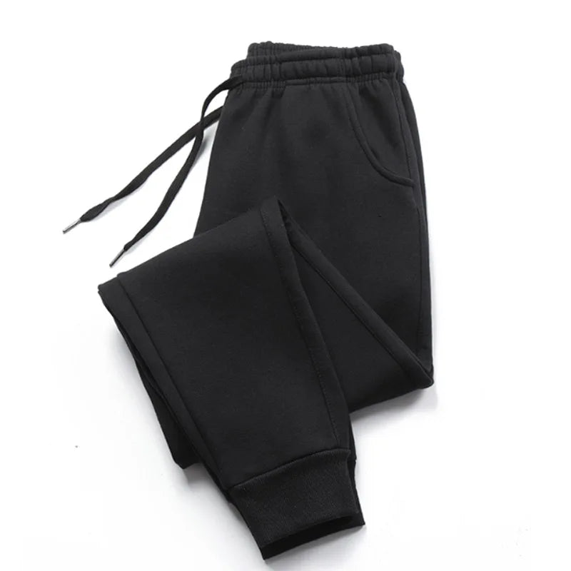 Men's Smart Casual Premium Knit Joggers – Midweight Sports Trousers