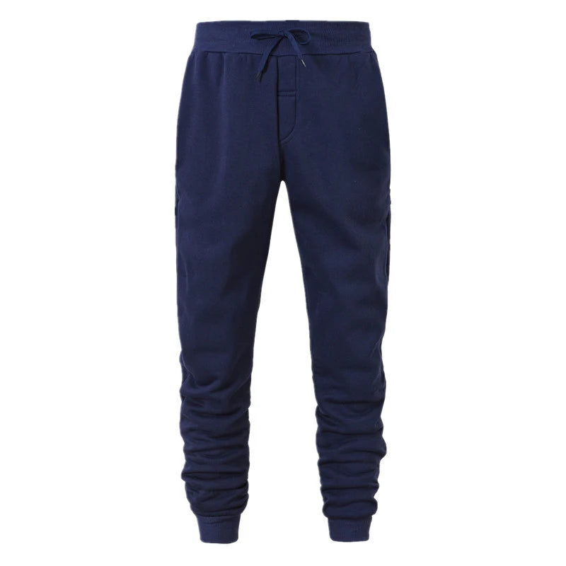 Men's Smart Casual Premium Knit Joggers – Midweight Sports Trousers