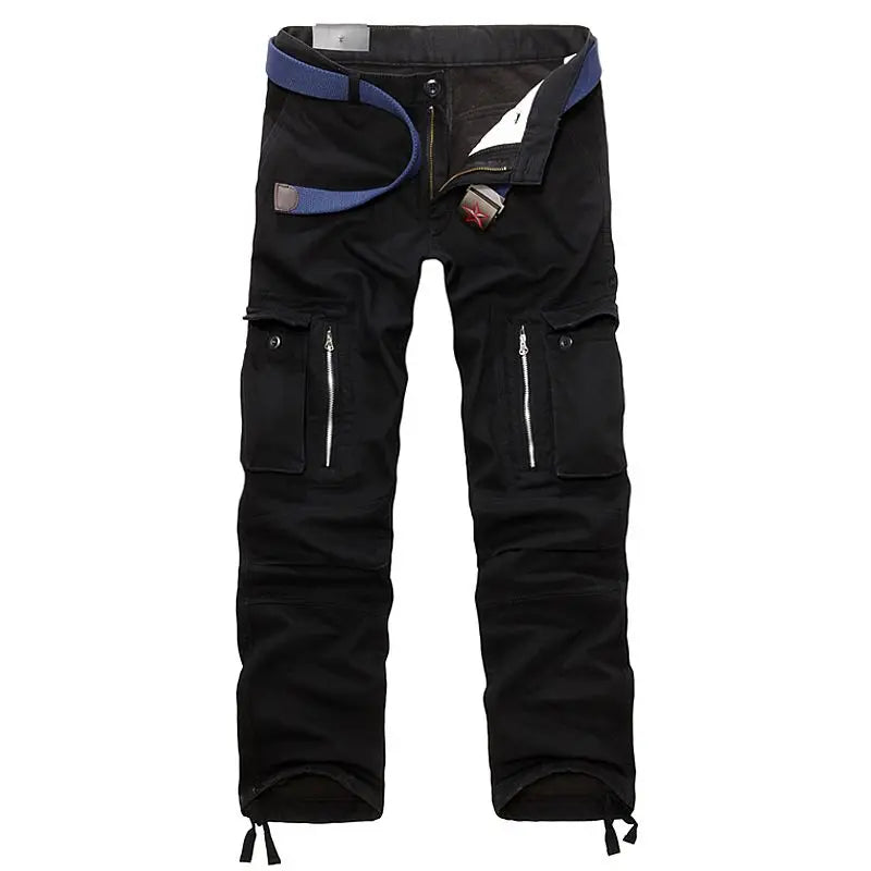 Baggy Cotton Casual Overalls Army Tactical Long Trousers Plus Size 40