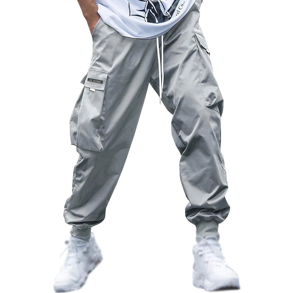 Men's Casual Jogging Cargo Pants -Streetwear Hip-Hop Halen