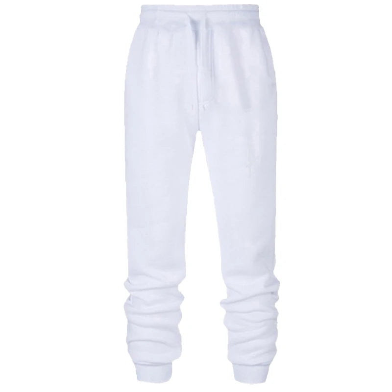 Men's Smart Casual Premium Knit Joggers – Midweight Sports Trousers