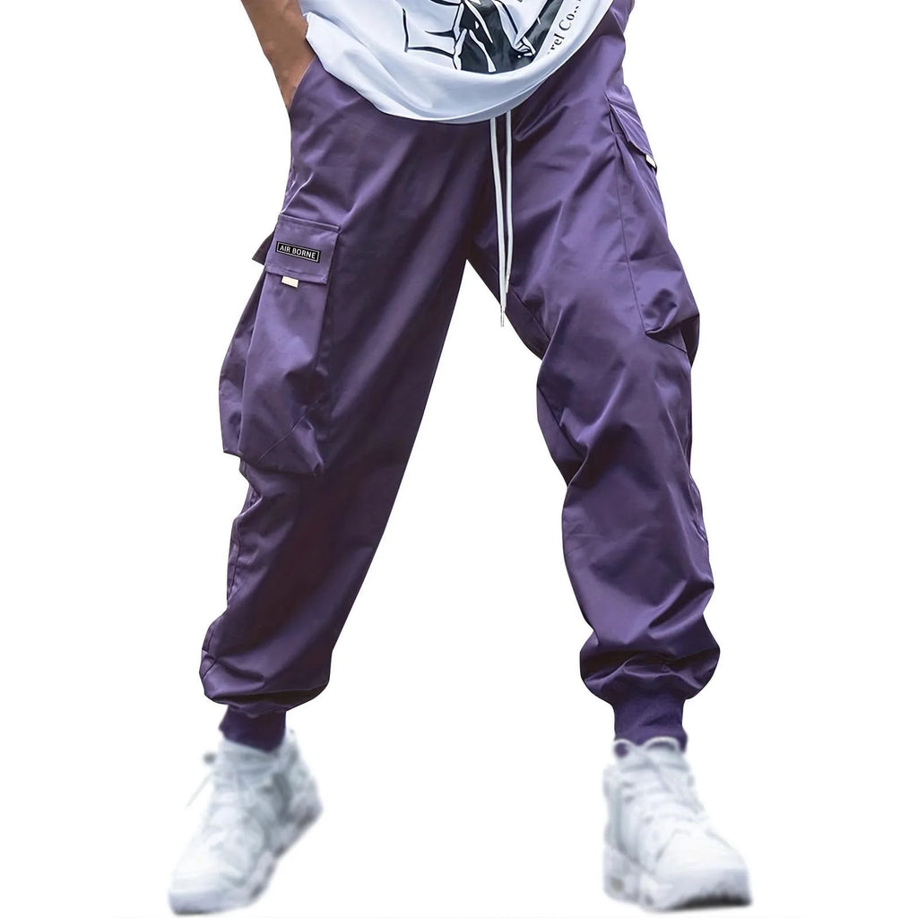 Men's Casual Jogging Cargo Pants -Streetwear Hip-Hop Halen