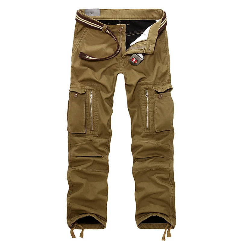 Baggy Cotton Casual Overalls Army Tactical Long Trousers Plus Size 40