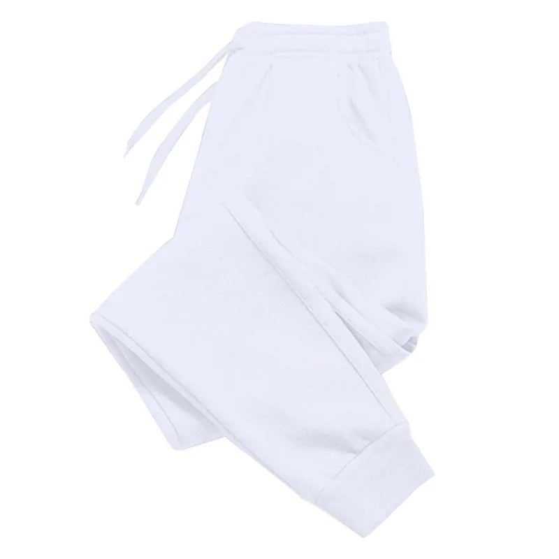 Men's Smart Casual Premium Knit Joggers – Midweight Sports Trousers