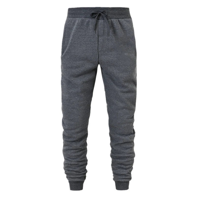 Men's Smart Casual Premium Knit Joggers – Midweight Sports Trousers
